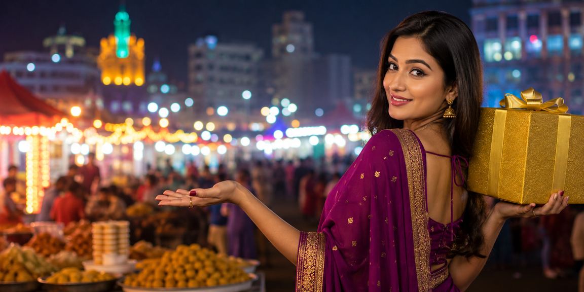 An enthusiastic user at a Bogura night market using the winbd betting platform