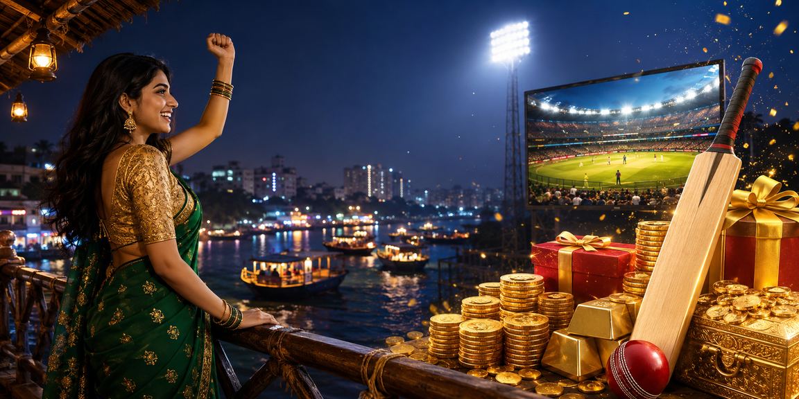 A Bangladeshi user enjoying cricket betting in Khulna